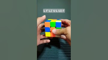 Easiest F2L Algorithms Part 43 | #cfop #easy #speedcubing #rubik #tutorial #f2l #rubikscube #shorts