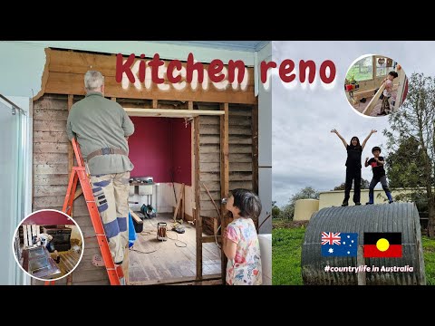 最強タッグ再び 助っ人参上にて キッチン造る Kitchen Reno With Super Helpers