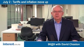 90 seconds @ 9am : Tariffs and inflation move up