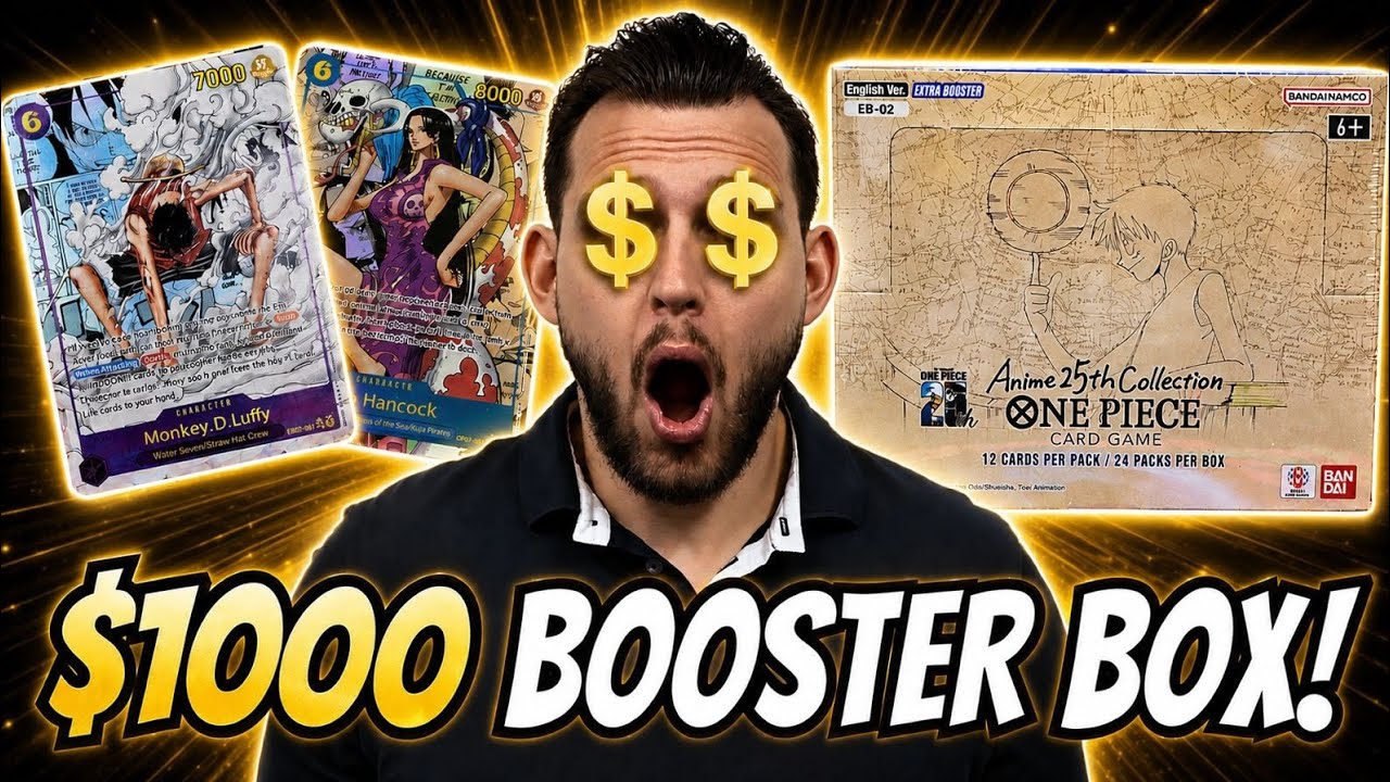 eb-02 booster box One Piece Tcg: Extra Booster: Anime 25th Collection Case (Eb-02) – Double Infinity Gaming have for fans of the popular anime series Opening a $1,000+ EB-02 Booster