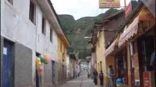 Cusco, Peru to Ollantaytambo. Driving in Peruvian Andes