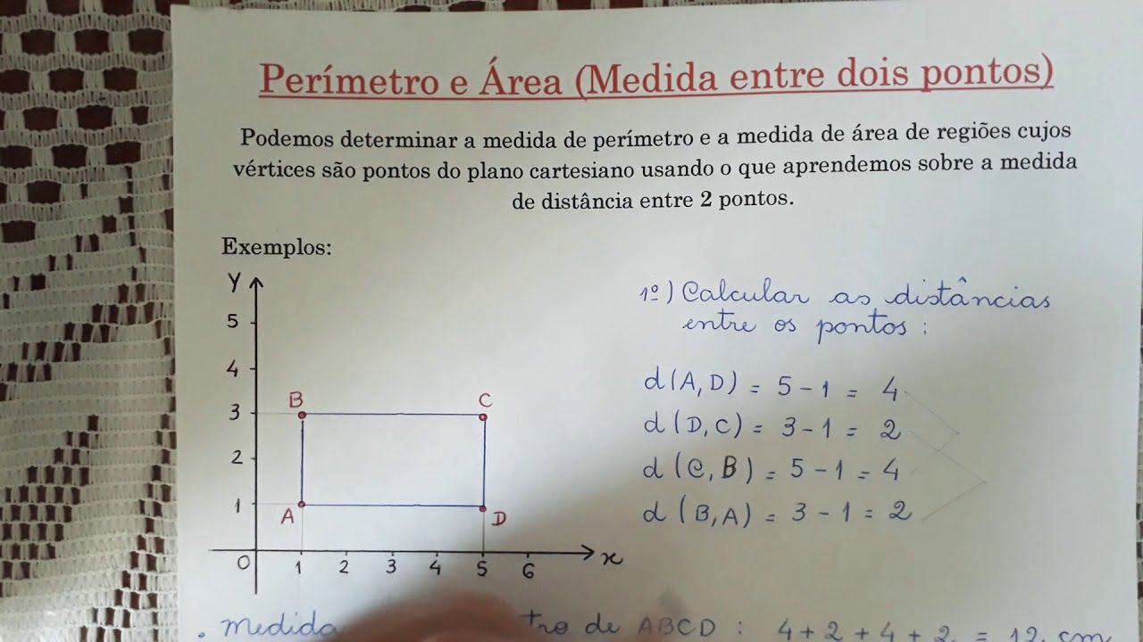 Distância entre dois pontos: como calcular - Brasil Escola