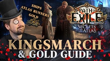How to set up Kingsmarch & HOW I FARM GOLD