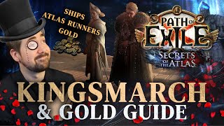 How to set up Kingsmarch & HOW I FARM GOLD