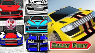 Rally Fury Top 5 Car _ Android Game - 2020 Updated, All Cars Unlocked .Unlimited Coins #rallyfury screenshot 2