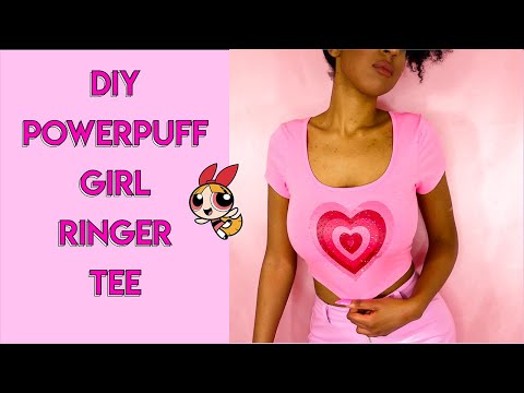 powerpuff girls heart shirt