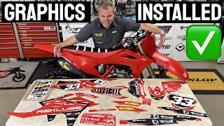 How To Install Dirt Bike Graphics