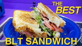 The Best BLT Sandwich Bacon Lettuce Tomato | Campervan Cooking