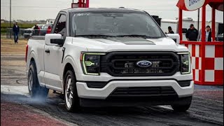 Running the twin turbo truck at our local track!