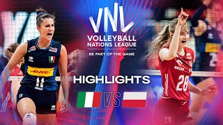 Points Scored By Italy 🇮🇹 🆚 🇵🇱 Poland | Week 1 | Women's VNL 2024