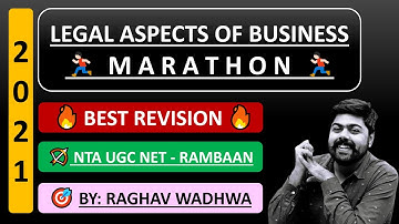 🔥 LEGAL ASPECTS - Part I | ✌ SCORE FULL in this Very Important Unit | 🎯 UGC NET | 🏆 BEST REVISION