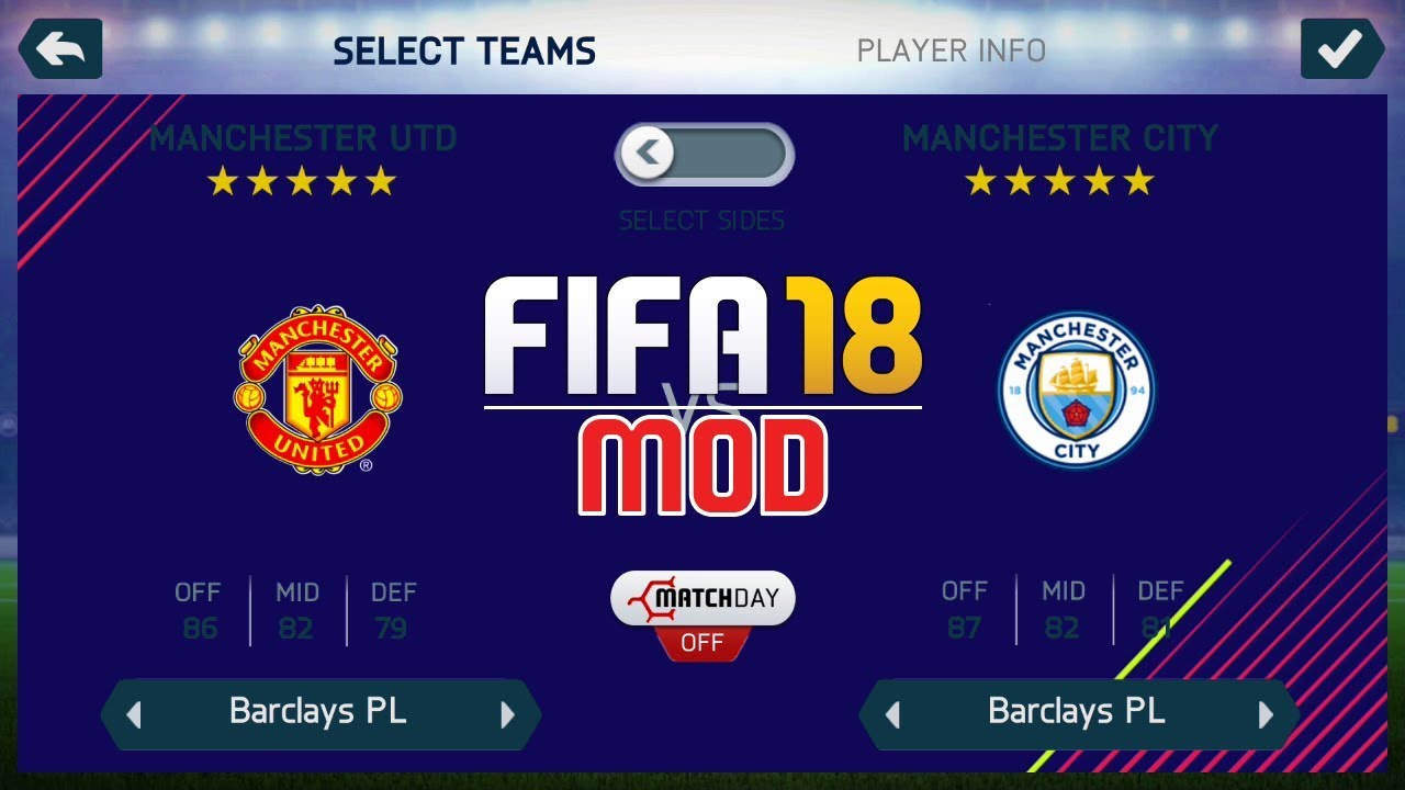 FIFA 18 Android | FIFA 14 MOD | BEST MOD | ICONS | OFFLINE ...