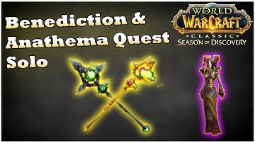 Guide: Solo Benediction & Anathema Quest with Priest [WoW SoD]
