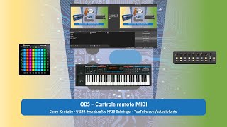 #OBS – Controle remoto #MIDI screenshot 3