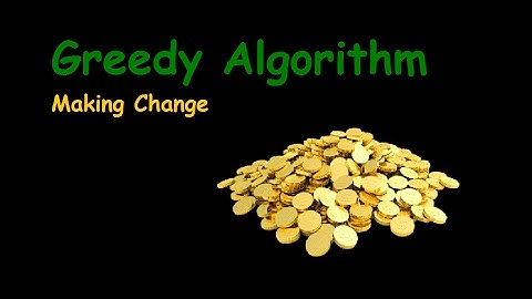 C Program Greedy Algorithm Efficient (Making Change)