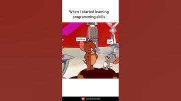 When I started learning programming skills 😅