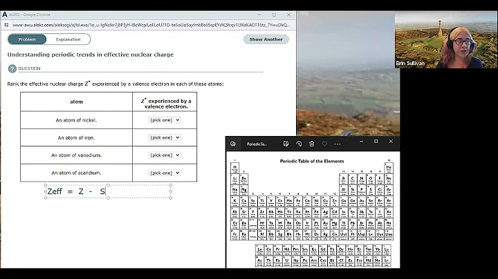 Understanding periodic trends in effective nuclear charge