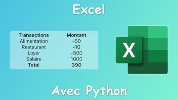 Excel avec Python