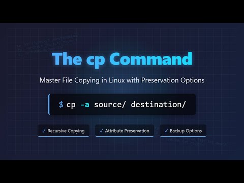 Linux cp Command: