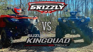 Grizzly 700 vs KingQuad 750! 2023 Full Shootout!