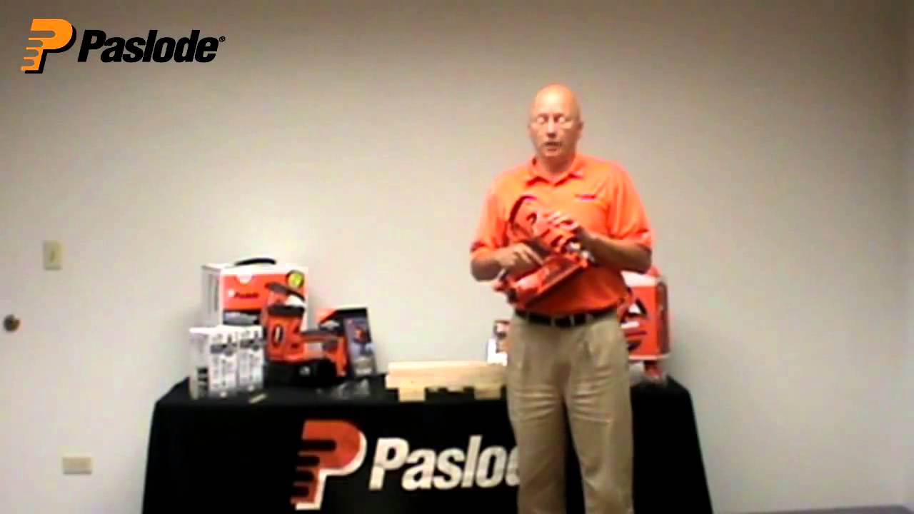 Paslode Cordless Liion Framing Nailer CF325Li Cleaning and Service