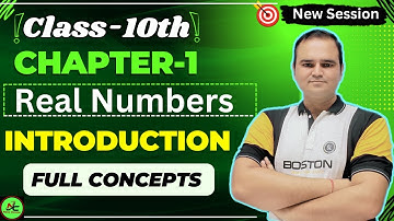 Class 10 Maths | Chapter 1 Real Numbers Introduction | CBSE NCERT | Class 10th Chapter 1