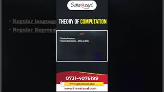 Theory of Computation Topics For Gate CS/IT #operatingsystem #gatecsit  @GATEATZEAL