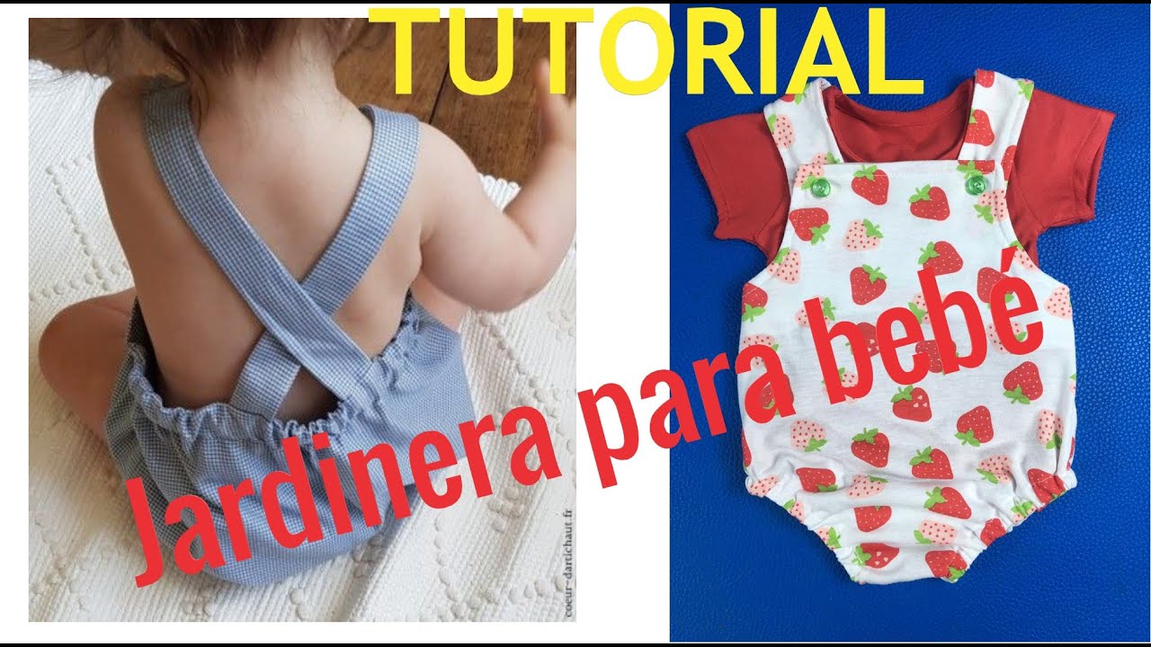 Como hacer body enterizo para bebe DIY facil - YouTube