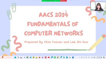 AACS2034 Fundamentals Of Computer Networks Presentation Video (Chia Yuxuan and Lee Zhi Hua)