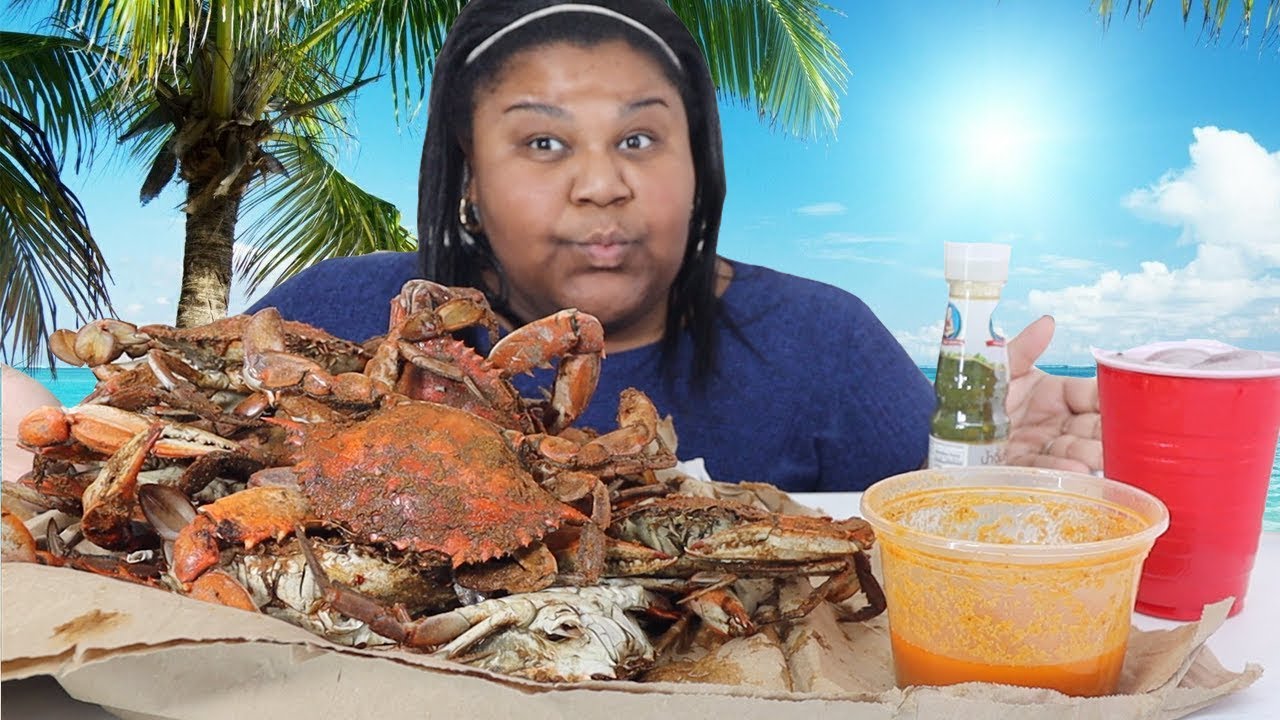MARYLAND BLUE CRABS| seafood boil| seafood mukbang| prissy p