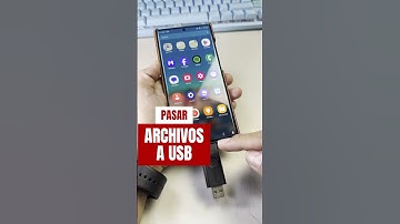 COMO PASAR ARCHIVOS DEL MOVIL A UNA USB.