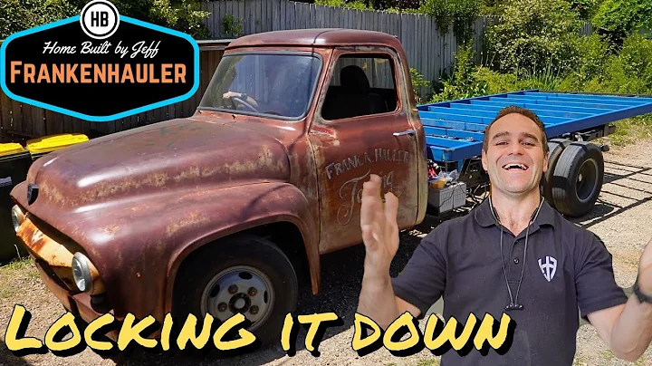 Locking it down - 1954 Ford F600 Car Hauler Build part 65