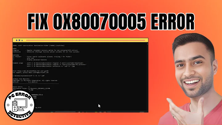 How To Fix 0X80070005 Error Code In Windows 11 - Quick Tutorial