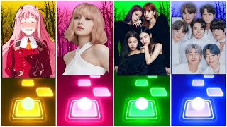 TOCA TOCA vs LALISA vs BLACKPINK vs BTS I Tiles Hop EDM Rush screenshot 5