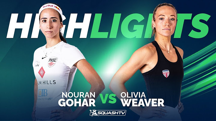 🇪🇬 Gohar v Weaver 🇺🇸 | PSA Squash Tour Finals 2024/25 | FINAL HIGHLIGHTS