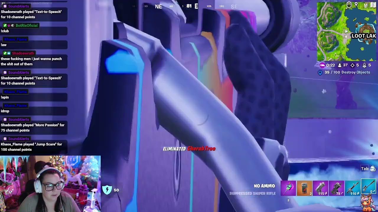 snipe across the map 