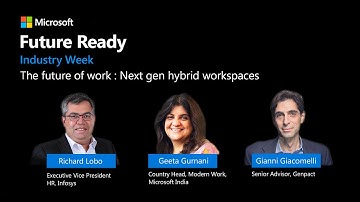 Microsoft Future Ready Industry Week: Shaping a hybrid workplace