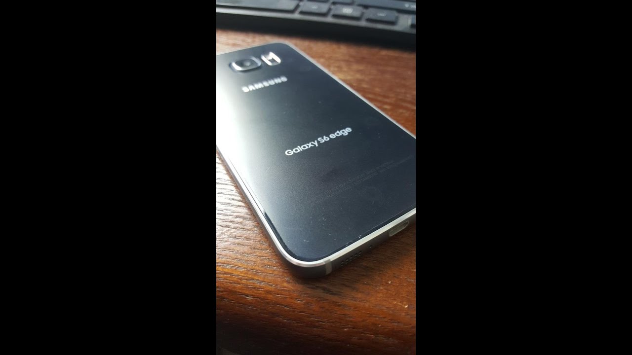 Samsung Galaxy S6 Edge Black 128GB (UNBOXING) YouTube