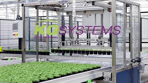 KG Systems Pick and Place robot for potted plants