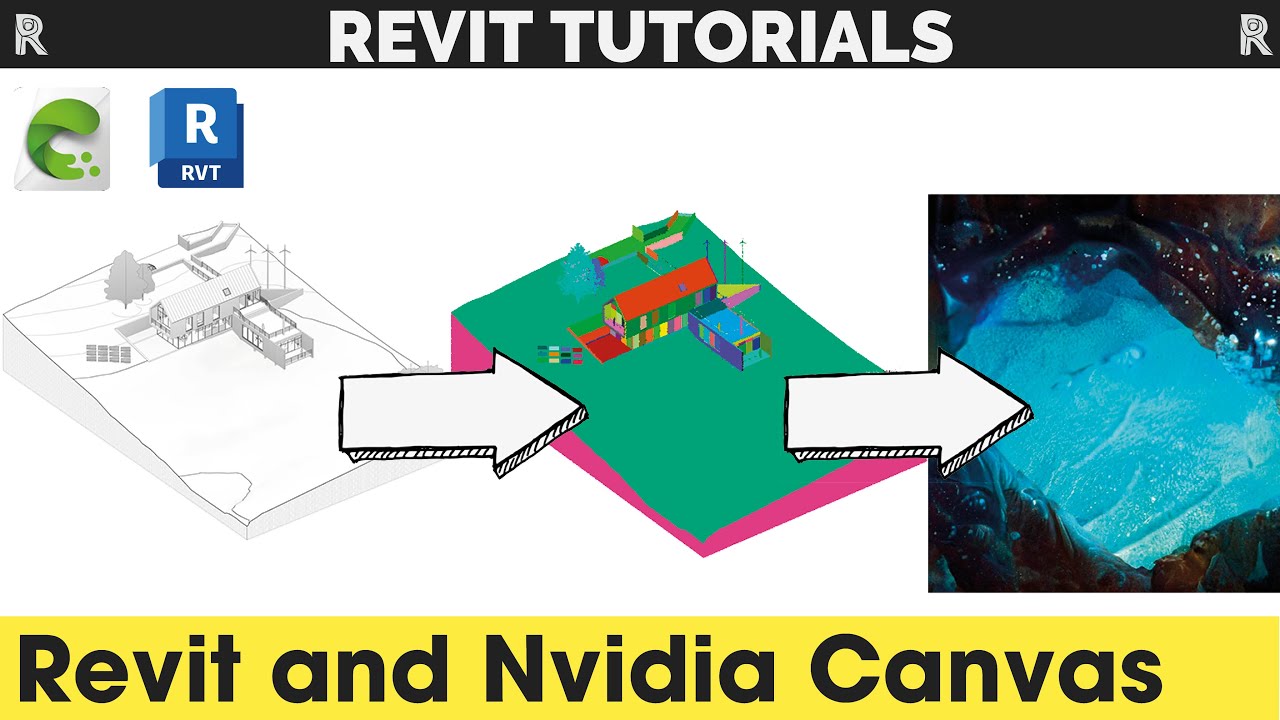 Revit Data Visualization as an Art | Nvidia Canvas - YouTube