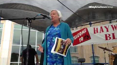 Hayward Mayor Barbara Halliday welcomes attendees ...