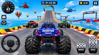 Monster Truck Stunt Mega Ramp 🚛🔥 Impossible Stunts & Crazy Jumps | Monster Truck Gameplay #carracing screenshot 4