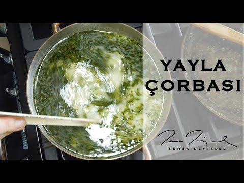 Yayla çorbasi tarifi. 