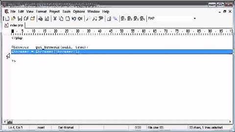 Beginner PHP Tutorial   68   Detecting a Visitors Browser Part 2 flv