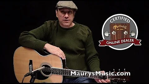 The Martin OM-35E at Maury's Music