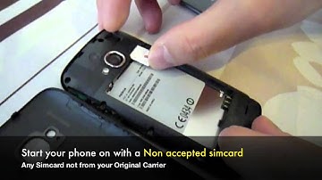 Unlock Lumia 800 - How to Unlock Nokia Lumia 800 Network by Sim Pin Unlock Code from Telus +