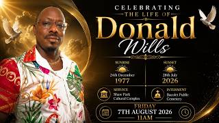 Celebrating The Life of Donald Wills