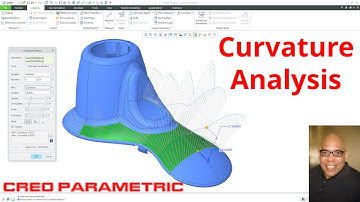 Creo Parametric - How to Use the Curvature Analysis Tool