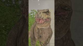 Rexy Vs Carcharodontosaurus - Snowy Battle! | Jurassic World Evolution 2