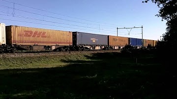 10-10-2010 ERS Railways Container Train with BR189(Class189)